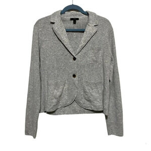 J. Crew Gray Women's Cardigan Sweater Blazer